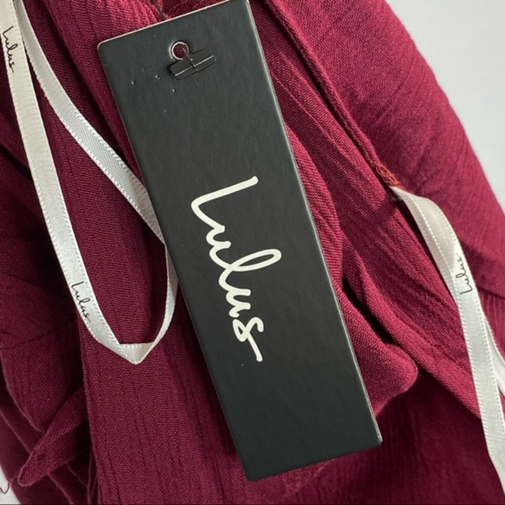 Lulu’s Maxi Wrap Dress Size Small NWT - Picture 6 of 8